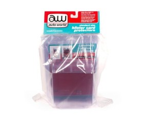 Auto World Standard Size Blister Card Protector (6 Pack)