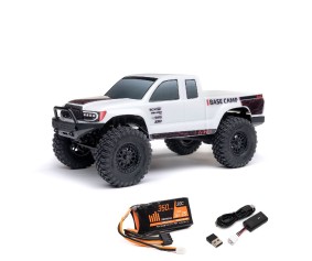 Axial 1/24 SCX24 Base Camp 4x4 RTR (Battery & Charger Included) - White