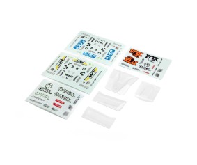 Axial Body Panel Set (Clear): Capra, UTB18