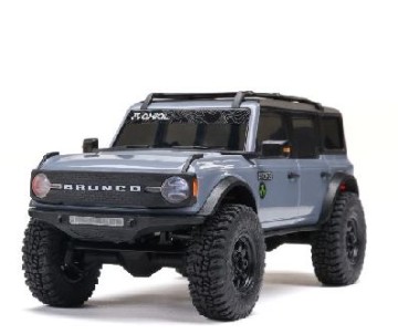 Axial 1/30 SCX30 Ford Bronco 4X4 RTR Brushed Rock Crawler (Battery & Charger Included) - Grey