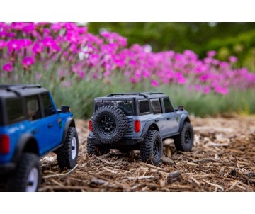 Axial 1/30 SCX30 Ford Bronco 4X4 RTR Brushed Rock Crawler (Battery & Charger Included) - Grey