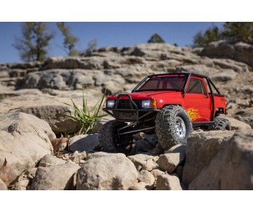 Axial 1/10 SCX10 III 1987 Toyota SR5 4X4 RTR Brushed  Rock Crawler, Red