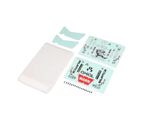 Axial Body Panel Set, Clear: Gilamon AXP8