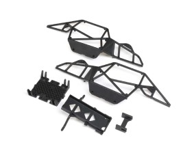 Axial Cage Sides, Skid Plate, Battery Tray: Gilamon AXP8