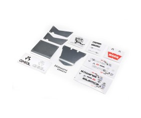 Axial Body Panel Set, Aluminum: Gilamon AXP8