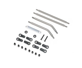 Axial Front Upper/Lower Links Set, Titanium: AXP8