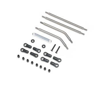 Axial Front Upper/Lower Links Set, Titanium: AXP8