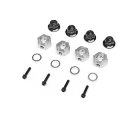 Axial 12mm Hex Hub Set (4): AXP8
