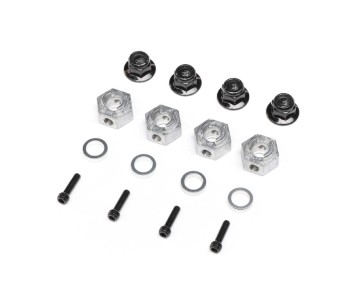 Axial 12mm Hex Hub Set (4): AXP8