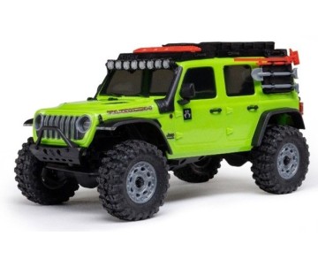 Axial 1/30 SCX30 Jeep Wrangler JLU 4X4 RTR Brushed Rock (Battery & Charger Included) - Green