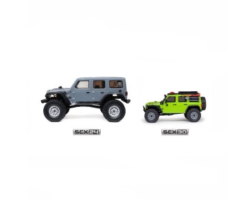 Axial 1/30 SCX30 Jeep Wrangler JLU 4X4 RTR Brushed Rock (Battery & Charger Included) - Green