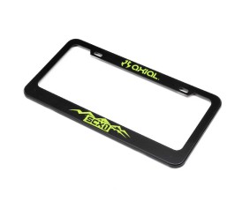 Axial Green SCX1 License Plate Frame