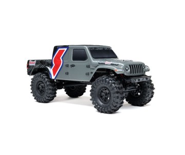 Axial 1/24 SCX24 Summit Racing Jeep Gladiator 4x4 Rock Crawler RTR (Battery and Charger Included) - Grey