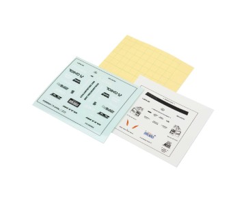 Axial Decal Sheet: SCX24 Lexus GX470