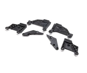 Axial Shock Towers with Supports, FR/R: SCX10 III HP Axial Shock Towers with Supports, FR/R: SCX10 III HP
