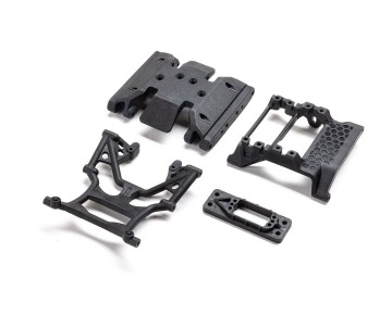 Axial Servo Mount, Skid, Cross Members: SCX10 III HP