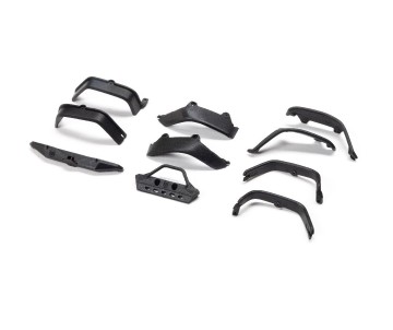 Axial Bumpers, Standard/Comp Fenders: SCX30 JLU