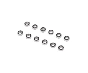 Axial 3x6x2mm, Ball Bearing, Sealed (12)