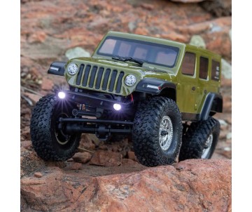 Axial 1/24 SCX24 2019 Jeep Wrangler JLU CRC 4x4 RTR (Battery & Charger Included) -Green