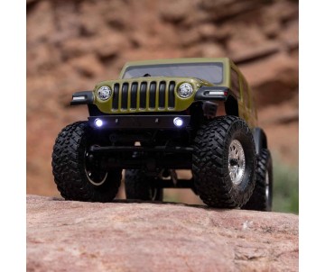 Axial 1/24 SCX24 2019 Jeep Wrangler JLU CRC 4x4 RTR (Battery & Charger Included) -Green