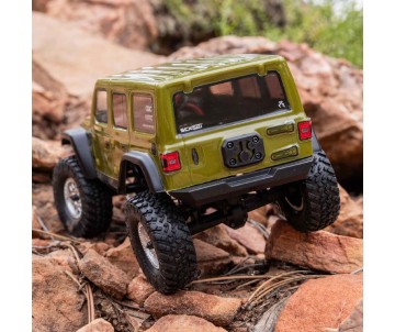 Axial 1/24 SCX24 2019 Jeep Wrangler JLU CRC 4x4 RTR (Battery & Charger Included) -Green