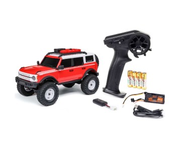 Axial 1/24 SCX24 Ford Bronco Heritage Edition 4x4 RTR (Battery & Charger Included) - Red