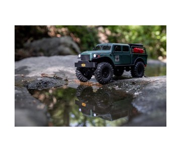 Axial 1/24 SCX24 1940's 4 Door Dodge Power Wagon 4x4 RTR (Battery & Charger Included) - Green