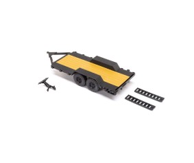 Axial 1/24 Flat Bed Vehicle Trailer with LED Taillights