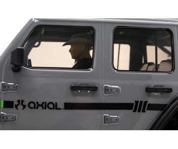 Axial 1/10 SCX10 III Jeep JLU Wrangler 4X4 RTR Brushed Rock Crawler,Gray