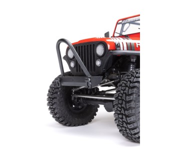 Axial 1/10 SCX10 III Jeep CJ-7 4X4 RTR Brushed Rock Crawler - Red
