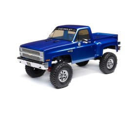 Axial 1/10 SCX10 III Base Camp 1982 Chevrolet K10 4X4 RTR Brushed Rock Crawler, Blue