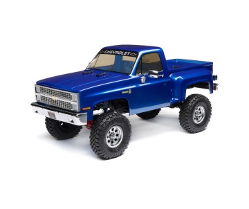 Axial 1/10 SCX10 III Base Camp 1982 Chevrolet K10 4X4 RTR Brushed Rock Crawler, Blue