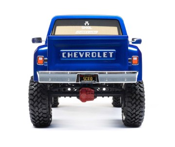 Axial 1/10 SCX10 III Base Camp 1982 Chevrolet K10 4X4 RTR Brushed Rock Crawler, Blue