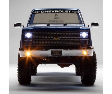 Axial 1/10 SCX10 III Base Camp 1982 Chevrolet K10 4X4 RTR Brushed Rock Crawler, Blue