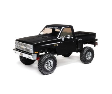 Axial 1/10 SCX10 III Base Camp 1982 Chevrolet K10 4X4 RTR Brushed Rock Crawler, Black