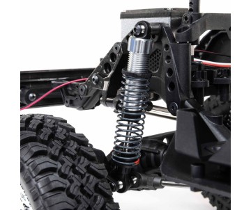 Axial 1/10 SCX10 III Base Camp 1982 Chevrolet K10 4X4 RTR Brushed Rock Crawler, Black