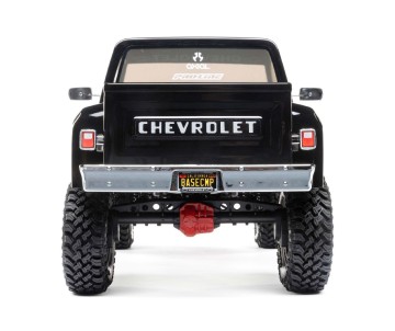 Axial 1/10 SCX10 III Base Camp 1982 Chevrolet K10 4X4 RTR Brushed Rock Crawler, Black