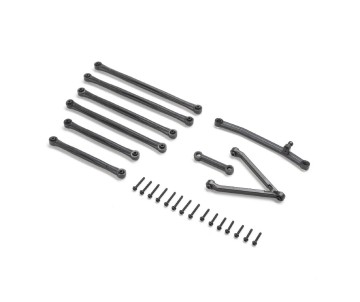 Axial Suspension Links, Xlong Wheel Base 153.7mm: SCX24