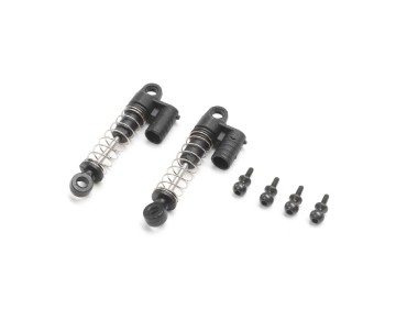 Axial Rear Shock Set, 0.4mm Spring: SCX24 Gladiator