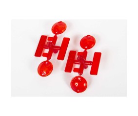 Axial Tail Light Lens Red 2pc:UMG 6x6