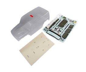Axial Jeep JL 4dr Wrangler Body (Clear)