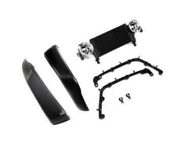 Axial Radiator & Front Fenders Jeep JLU: SCX10III