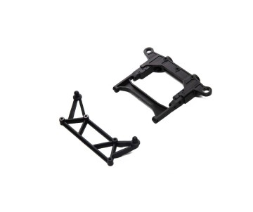 Axial Rear Chassis Brace/Bumper Body Mount: SCX10III