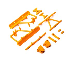 Axial Cage Supports, Battery Tray (Orange): RBX10