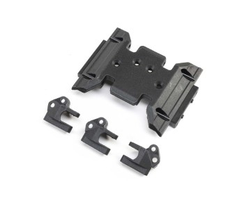 Axial Skid Plate & Upper Link Mounts: SCX10 III BC