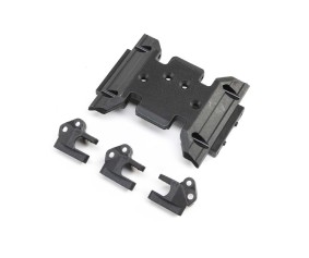 Axial Skid Plate & Upper Link Mounts: SCX10 III BC