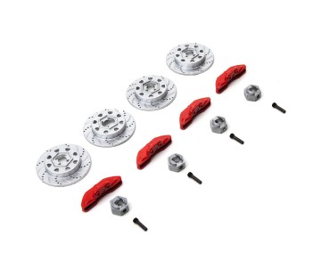 Axial Hex Rotor Caliper and Pin Set (4): RBX10