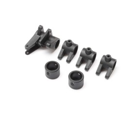 Axial Axle Tube Link Mount Set & Cap: PRO