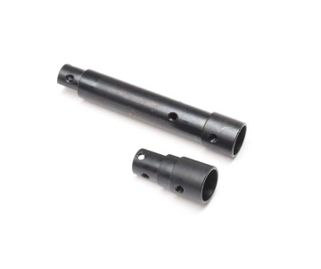 Axial Axle Tube Set, Front, Steel: PRO