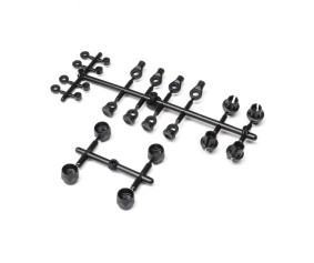 Axial Molded Shock Parts Set: PRO